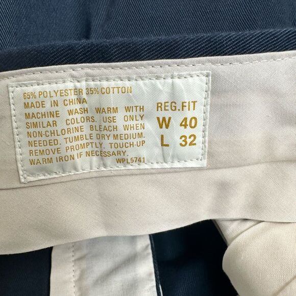 EUC Arnold Palmer Men's Black Golf Straight Leg Performance Pants - Size 40x32 - Picture 4 of 9